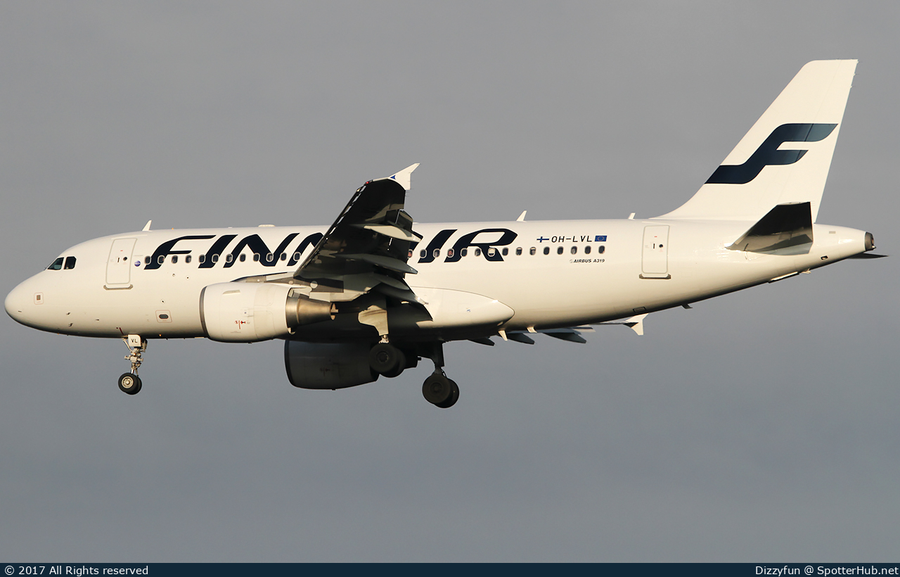 Photo of OH-LVL - Airbus A319-112 operated by Finnair