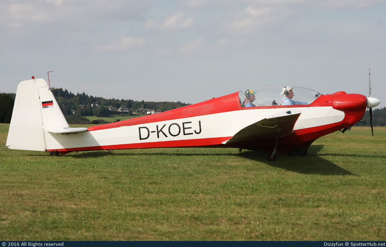 Photo of D-KOEJ - Scheibe SF 28A Tandem Falke operated by Private
