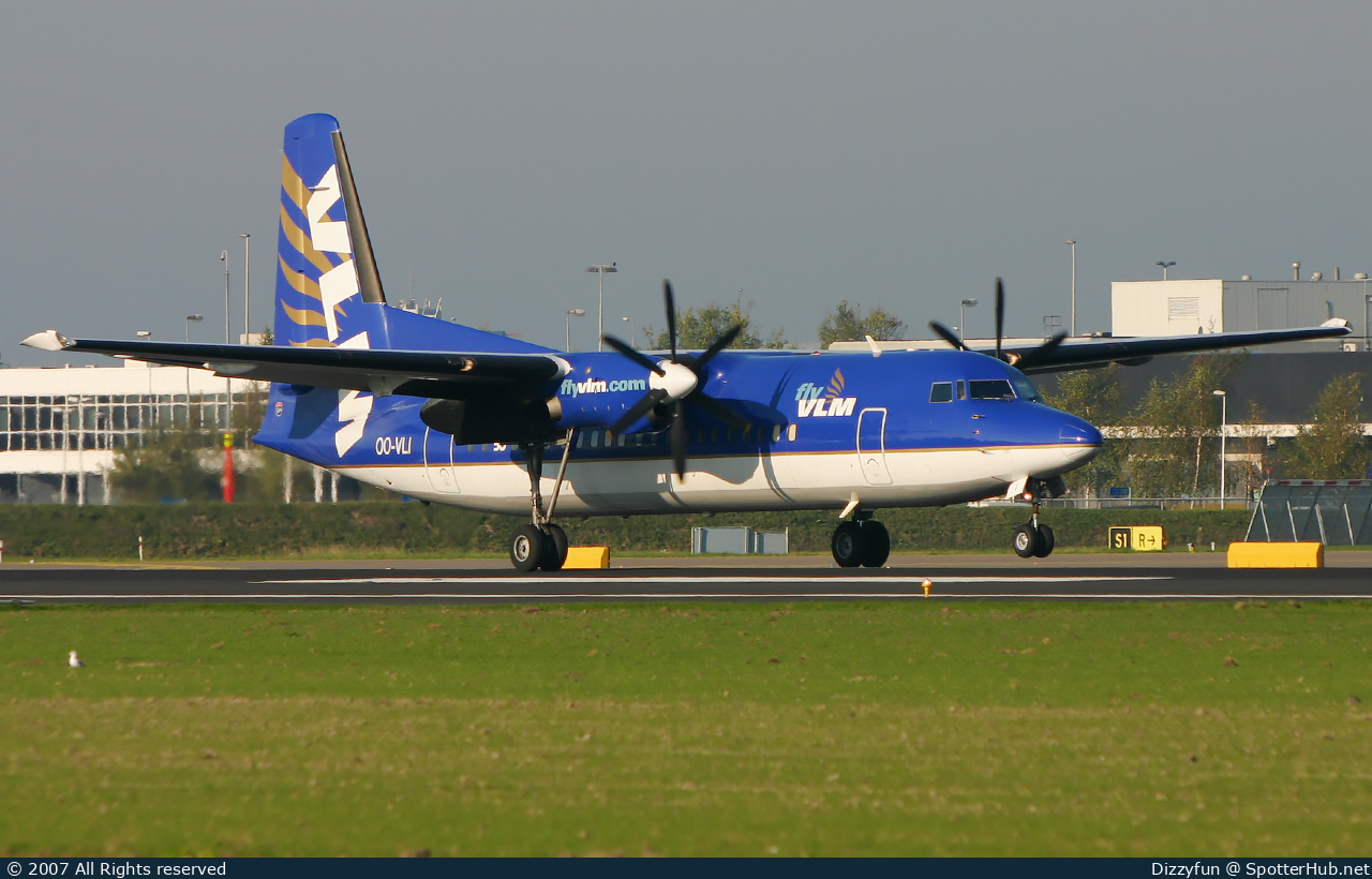 Photo of OO-VLI - Fokker 50 operated by VLM Airlines