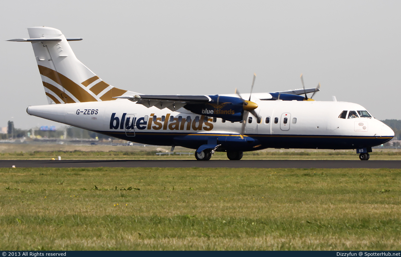 Photo of G-ZEBS - ATR 42-320 operated by Blue Islands