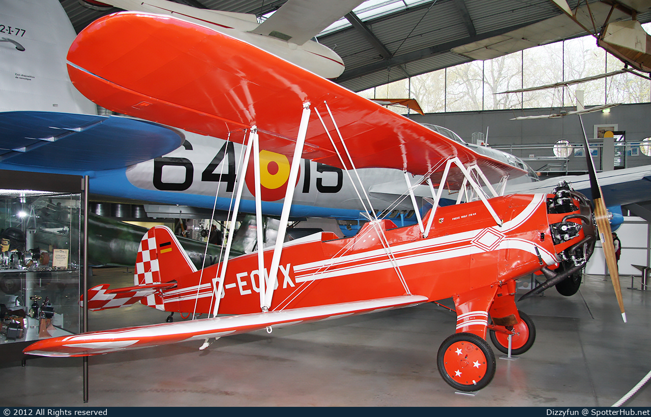 Photo of D-ECUX - Focke-Wulf Sk 12 [Fw 44J Stieglitz] operated by Deutsches Museum
