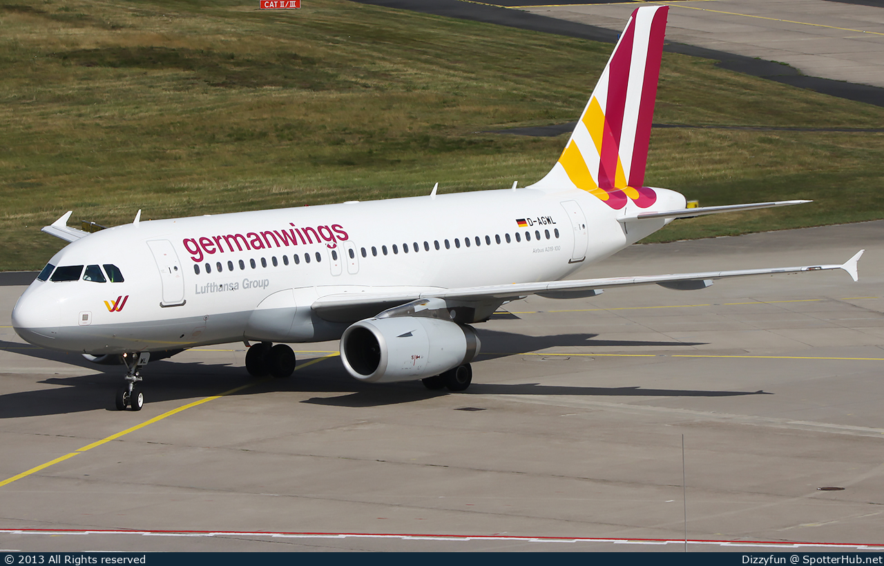 Photo of D-AGWL - Airbus A319-132 operated by Germanwings