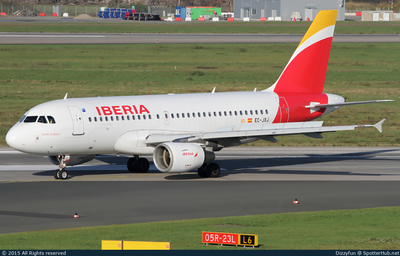 Photo of EC-JXJ - Airbus A319-111 operated by Iberia