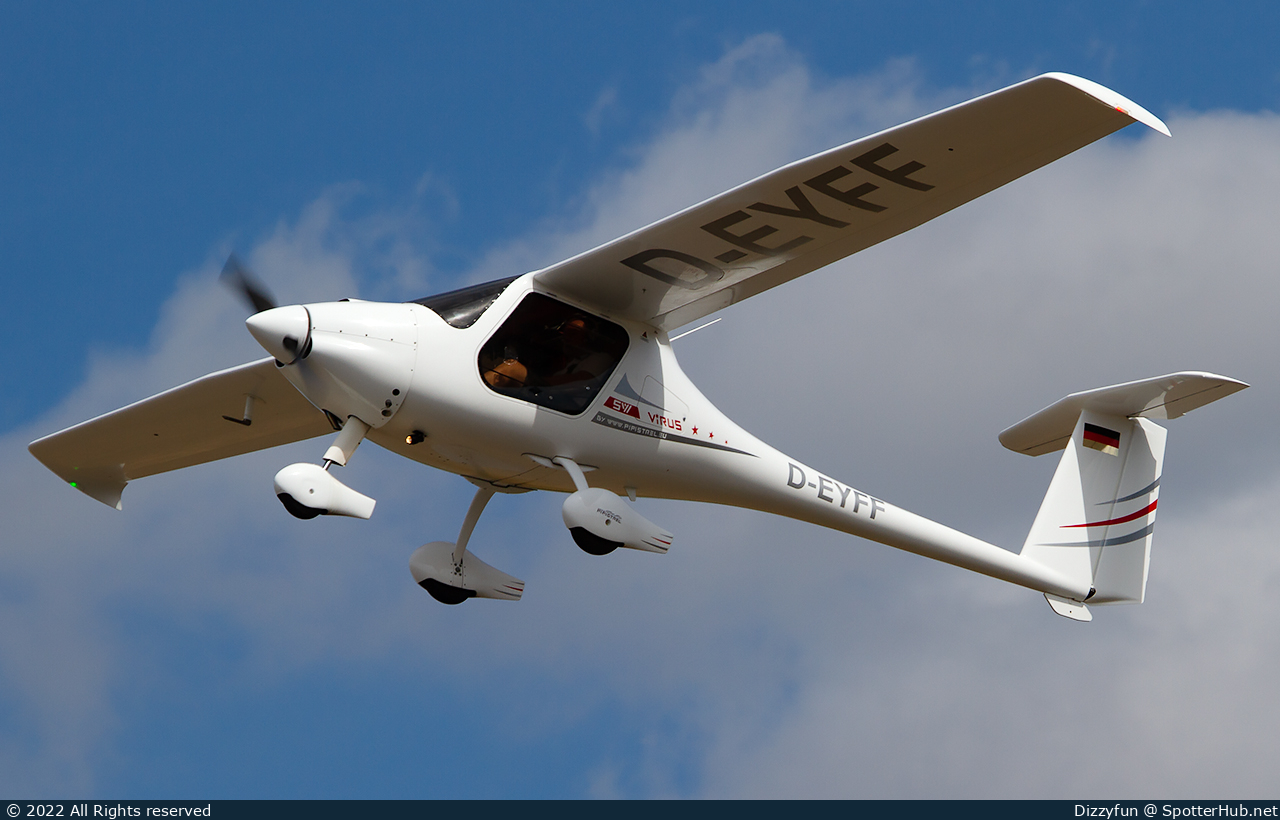 Photo of D-EYFF - Pipistrel Virus SW 100 operated by Private