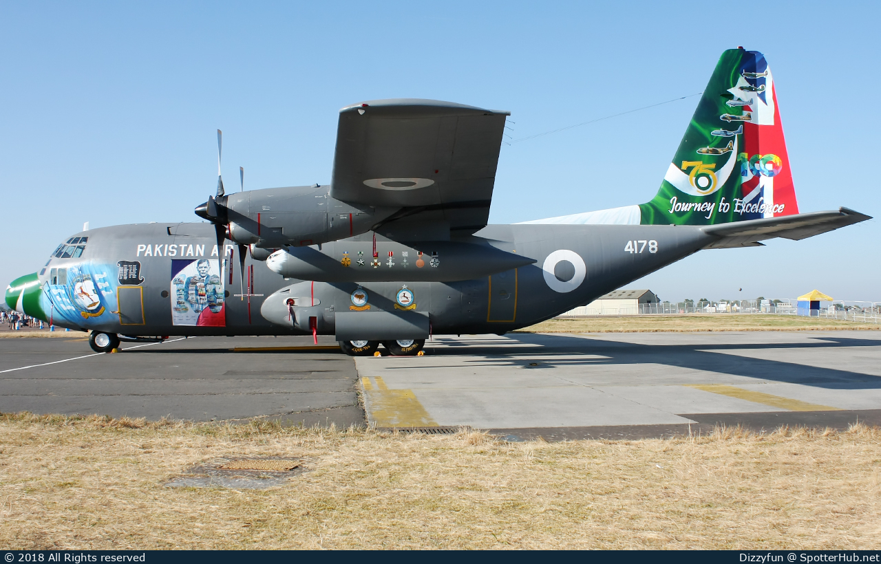 Photo of 4178 - Lockheed C-130E Hercules operated by Pakistan Air Force