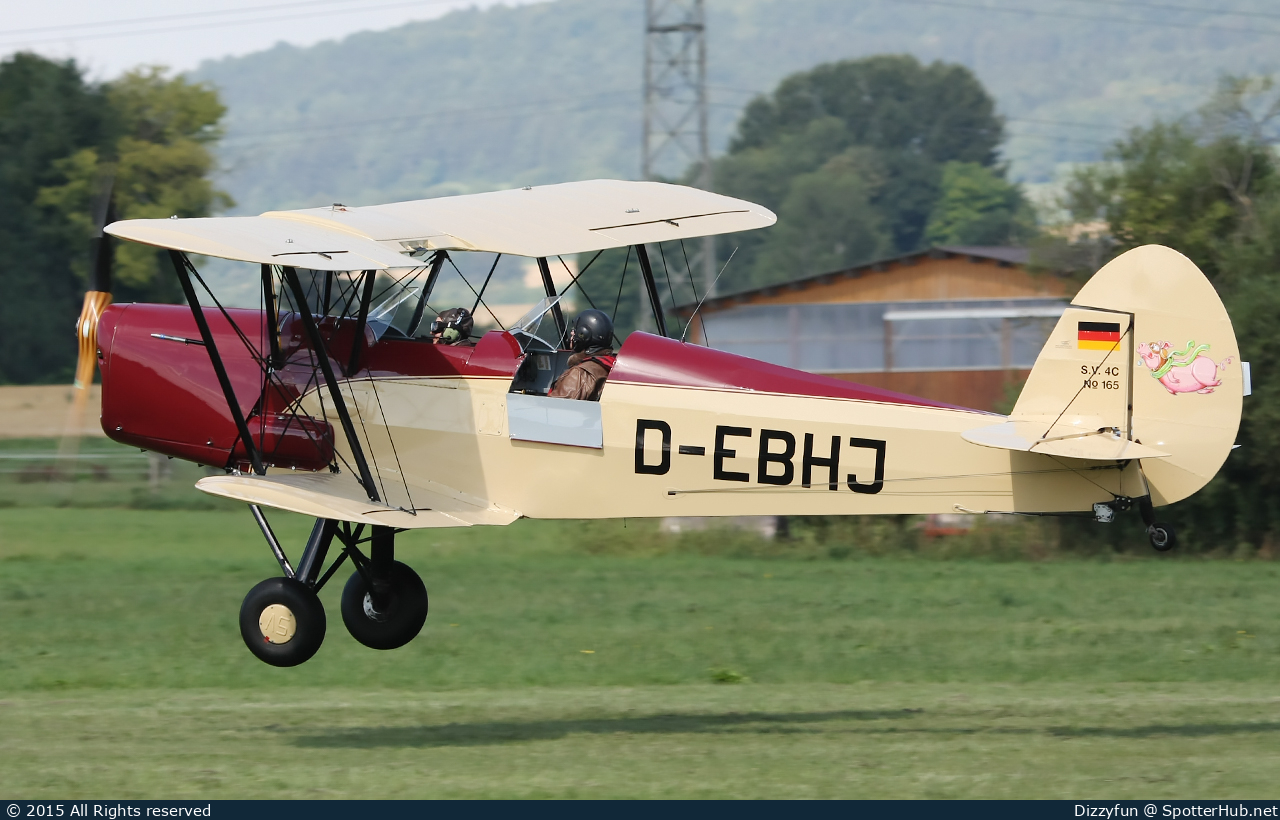 Photo of D-EBHJ - Stampe et Vertongen SV.4C operated by Private