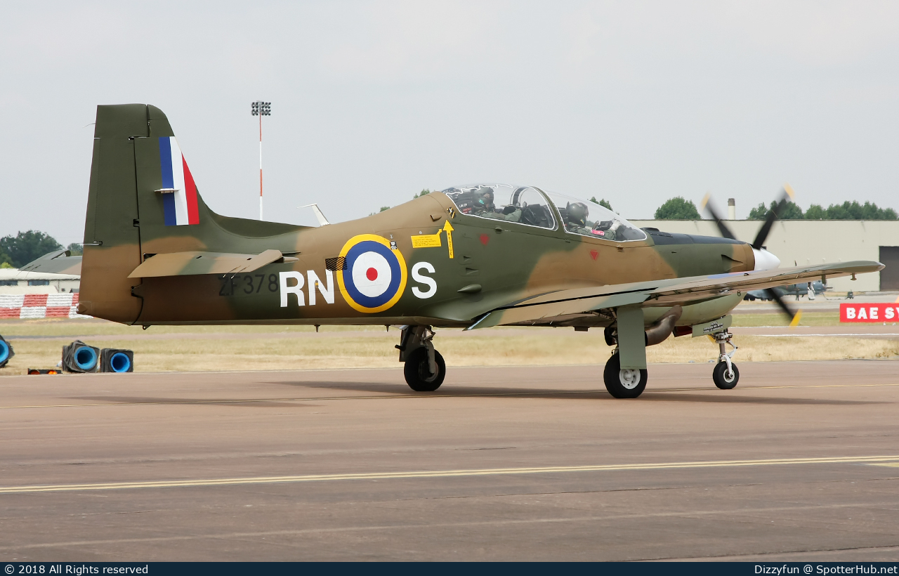 Photo of ZF378 - Short Tucano T1 [Embraer EMB-312] operated by Royal Air Force