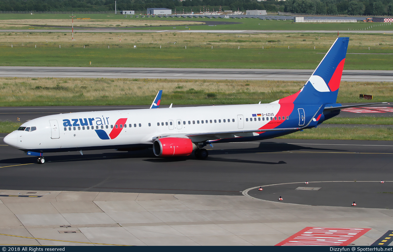 Photo of D-AZUG - Boeing 737-9GP(ER) operated by Azur Air Germany
