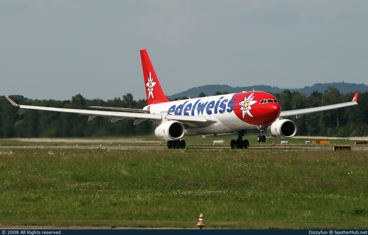 Photo of HB-IQZ - Airbus A330-243 operated by Edelweiss Air