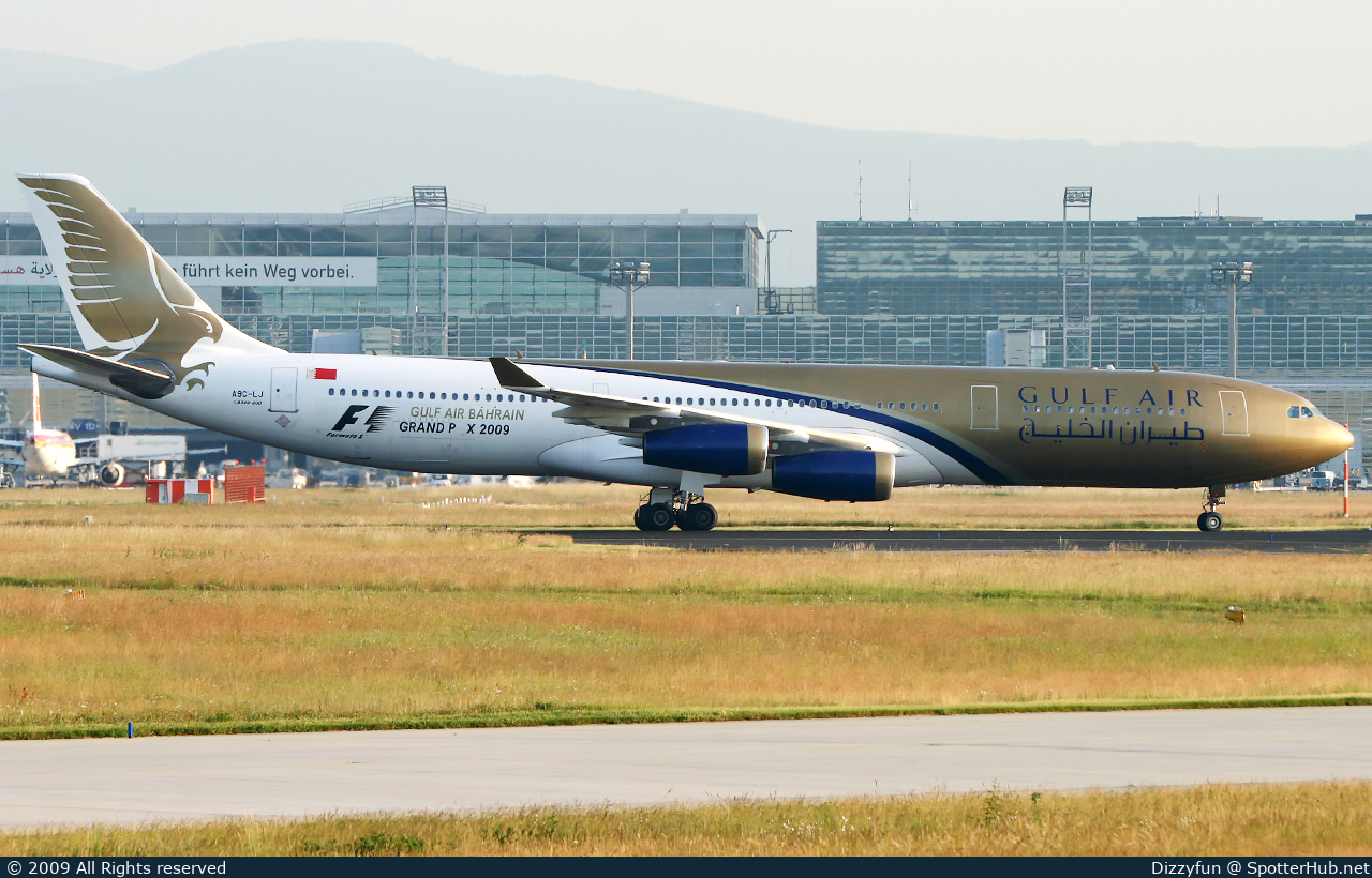 Photo of A9C-LJ - Airbus A340-313 operated by Gulf Air