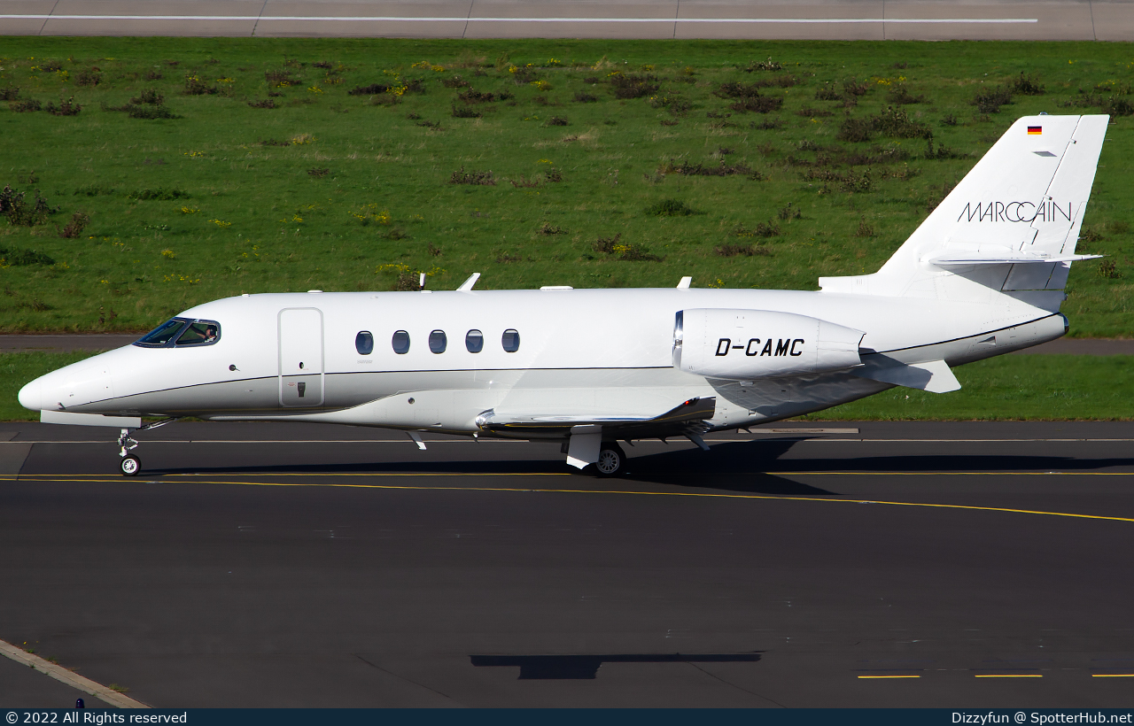 Photo of D-CAMC - Cessna 680A Citation Latitude operated by Marc Cain