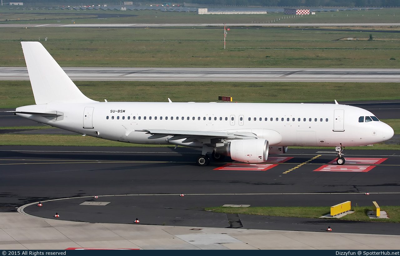 Photo of SU-BSM - Airbus A320-214 operated by Air Cairo