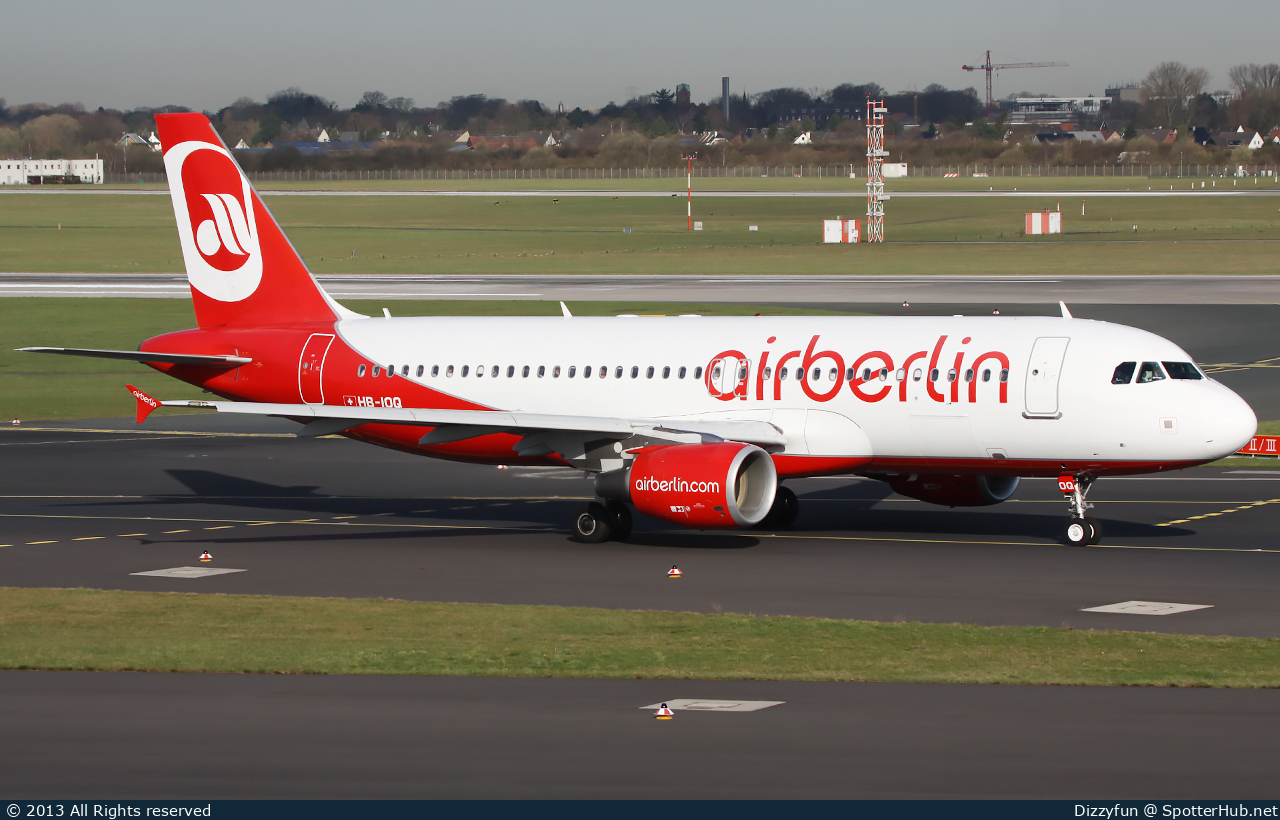 Photo of HB-IOQ - Airbus A320-214 operated by Air Berlin (opb Belair Airlines)