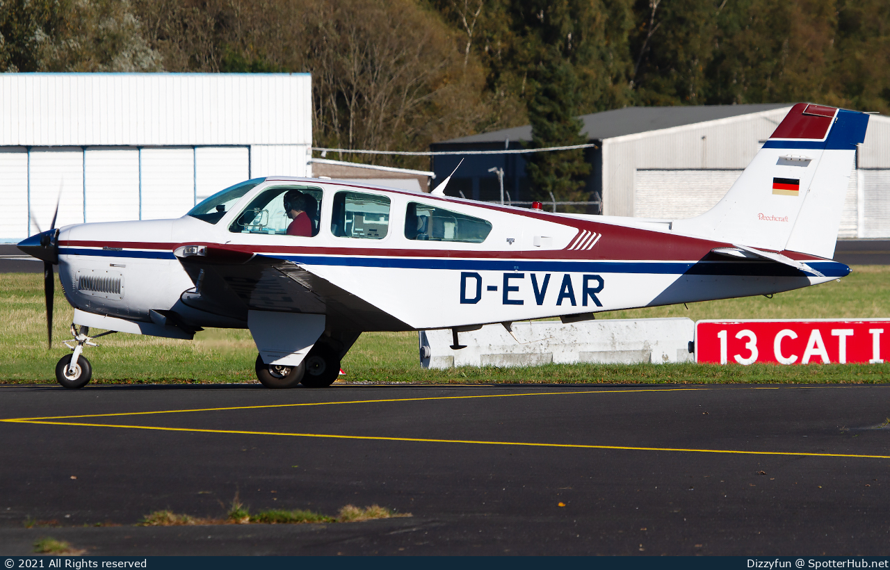 Photo of D-EVAR - Beechcraft F33A Bonanza operated by Private