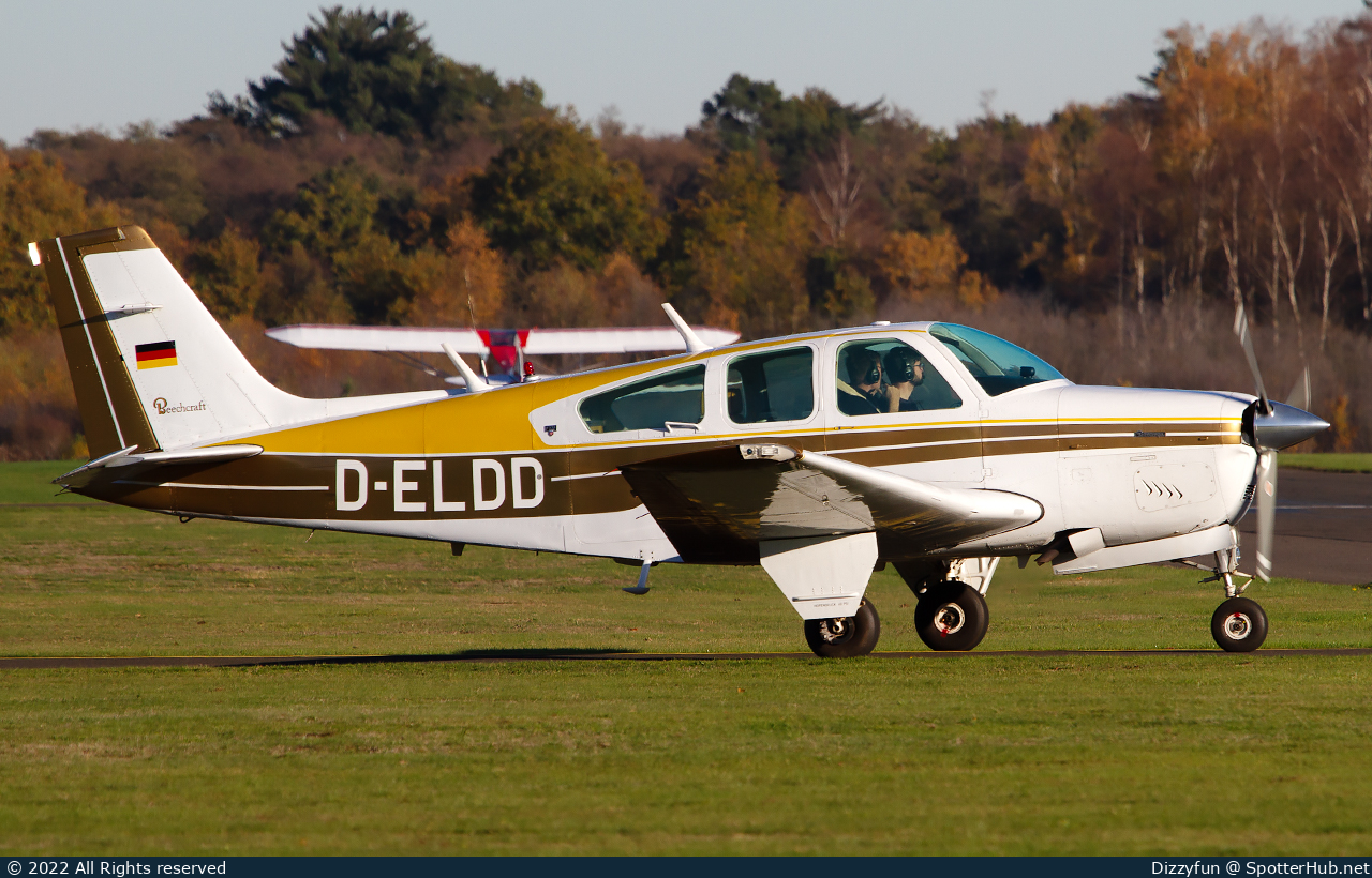 Photo of D-ELDD - Beechcraft F33A Bonanza operated by Private