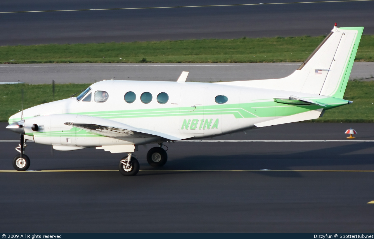 Photo of N81NA - Beechcraft C90 King Air operated by Private