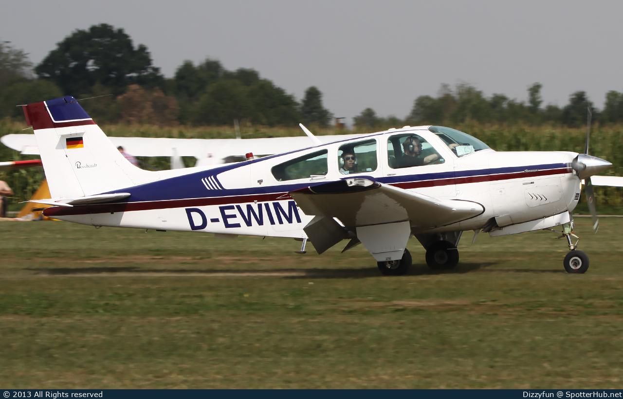 Photo of D-EWIM - Beechcraft F33A Bonanza operated by Private