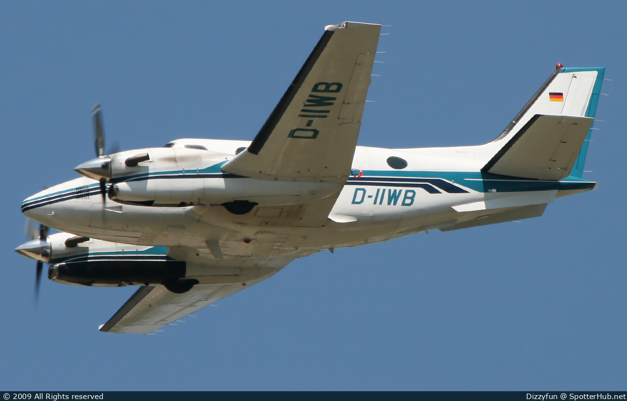 Photo of D-IIWB - Beechcraft C90A King Air operated by Private