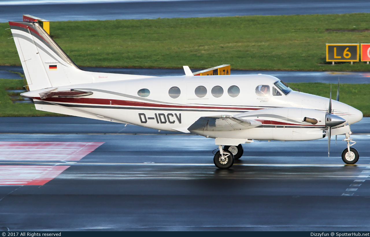 Photo of D-IDCV - Beechcraft C90B King Air operated by Fly away
