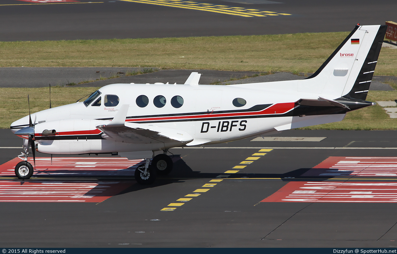 Photo of D-IBFS - Beechcraft C90GTi King Air operated by Brose Fahrzeugteile