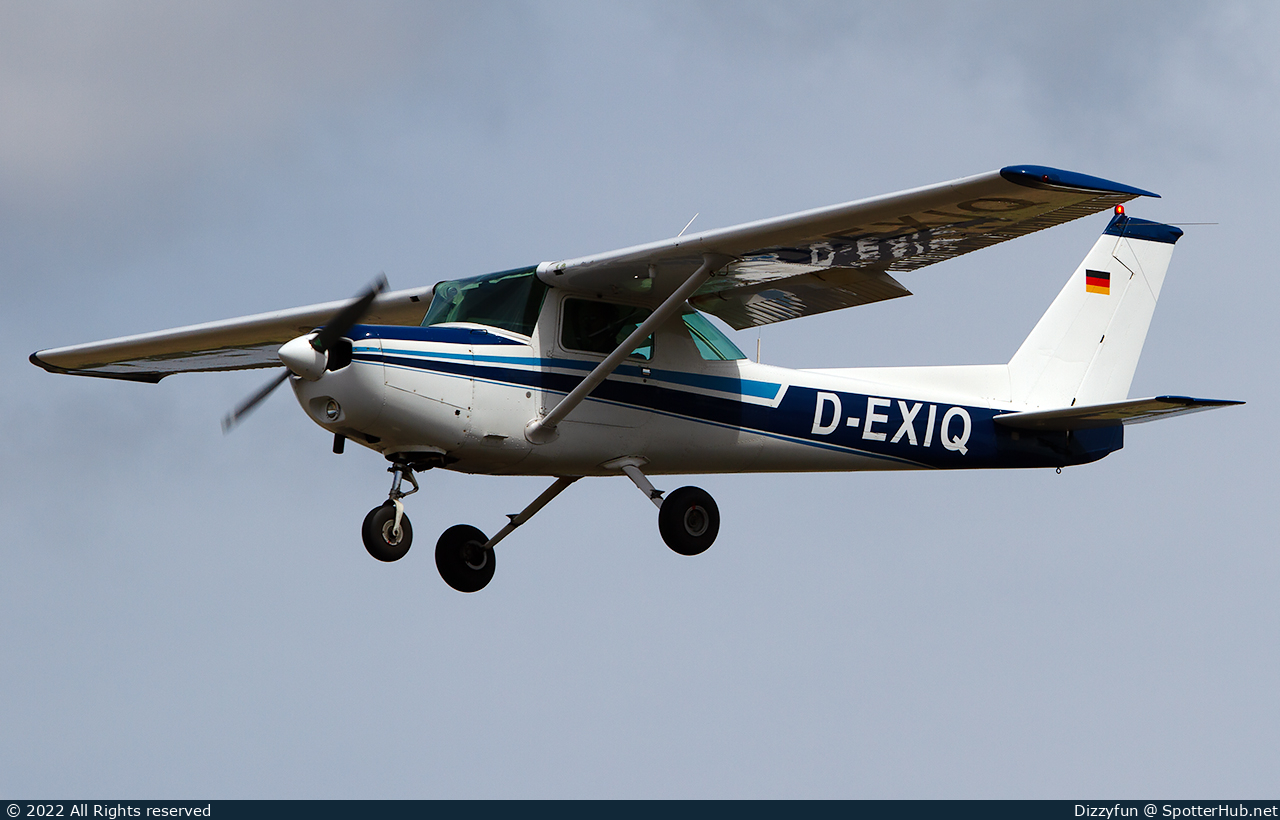 Photo of D-EXIQ - Reims-Cessna F152 operated by JP Motorflugschule