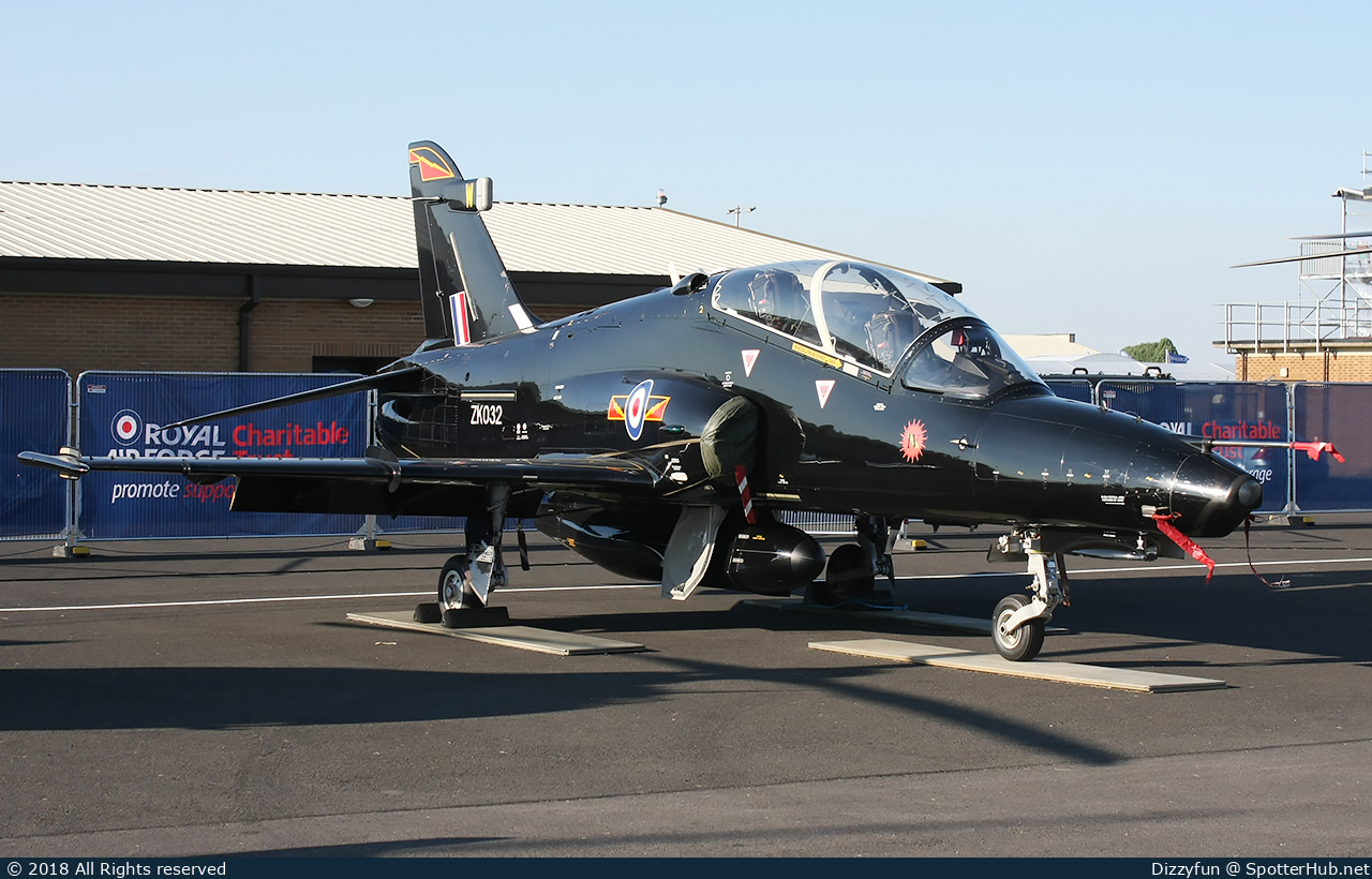 Photo of ZK032 - British Aerospace Hawk T2 operated by Royal Air Force