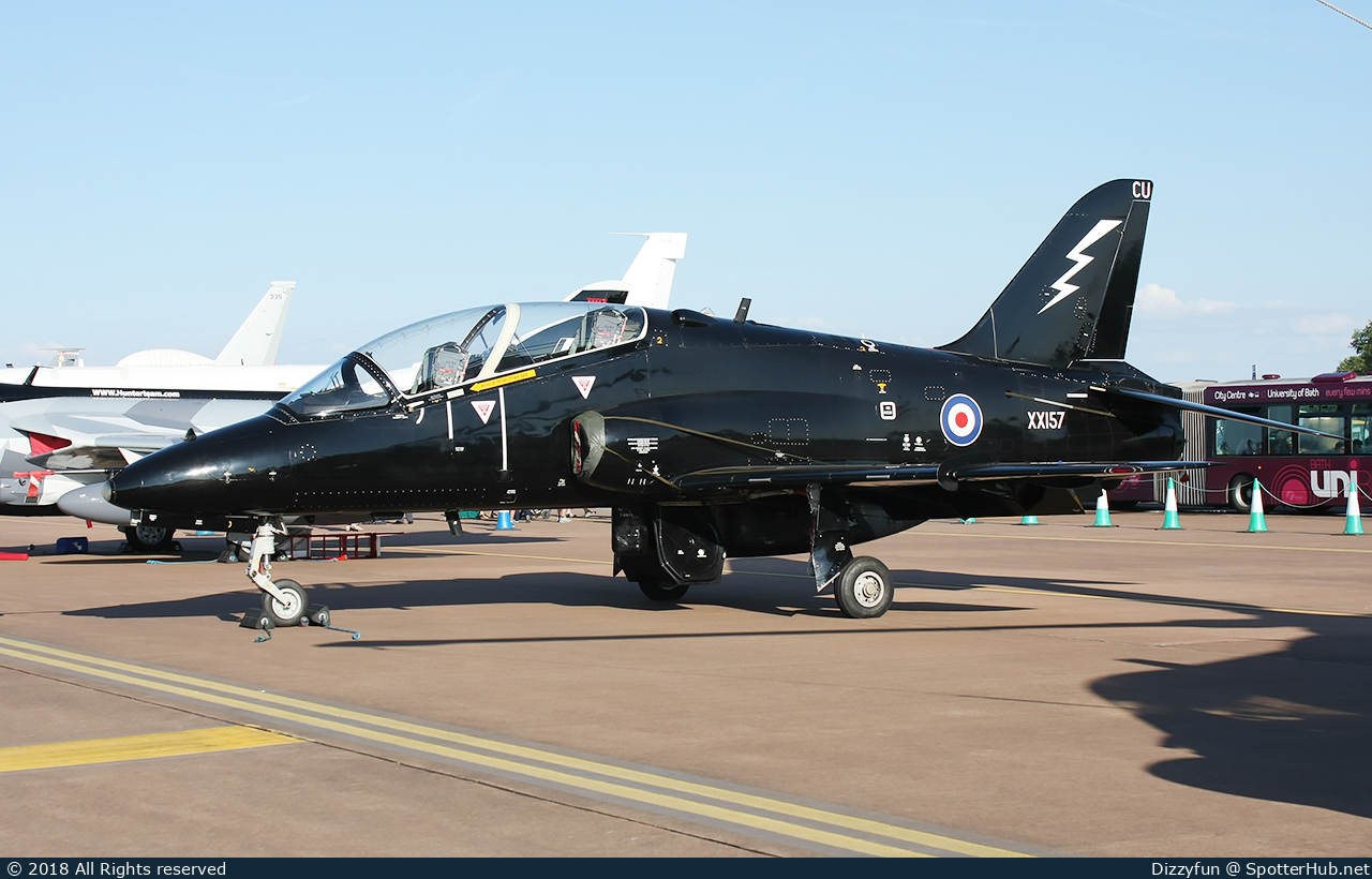 Photo of XX157 - Hawker Siddeley Hawk T.1A operated by Royal Navy