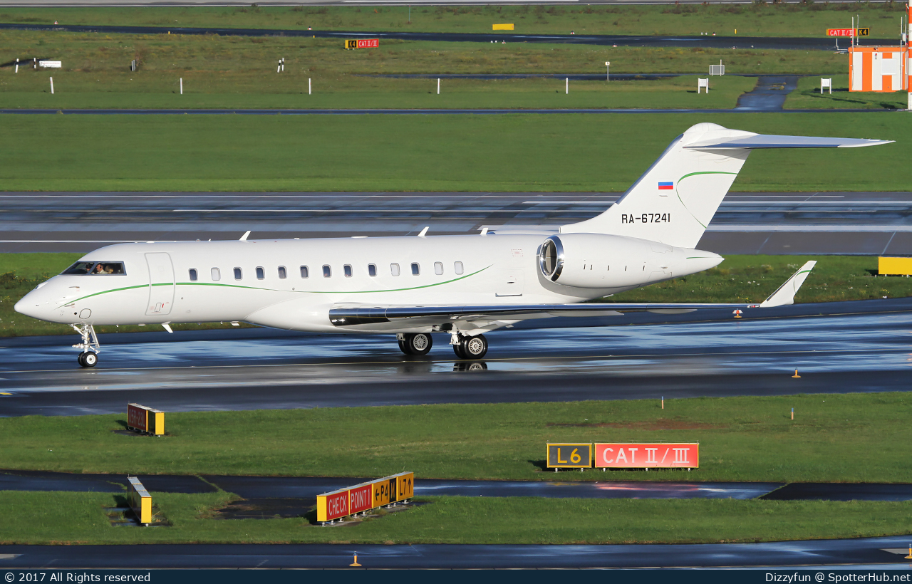 Photo of RA-67241 - Bombardier Global 6000 operated by Tulpar Air