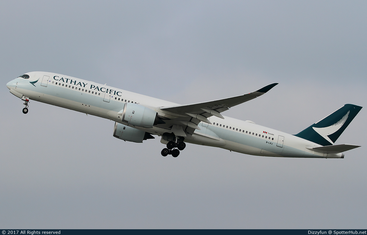 Photo of B-LRJ - Airbus A350-941 operated by Cathay Pacific Airways