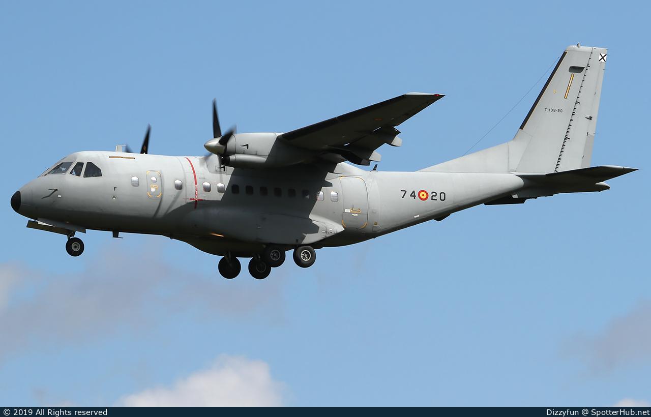 Photo of T.19B-20 - CASA CN-235M-100 operated by Spanish Air Force