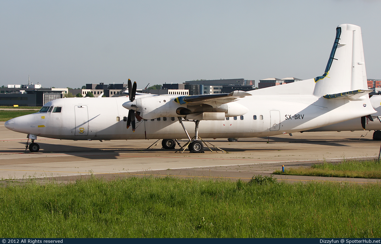 Photo of SX-BRV - Fokker 50 operated by Hellas Aviation