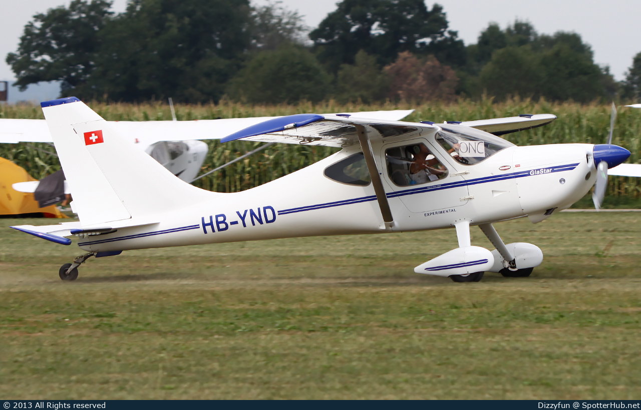 Photo of HB-YND - Glasair Aviation GlaStar operated by Private