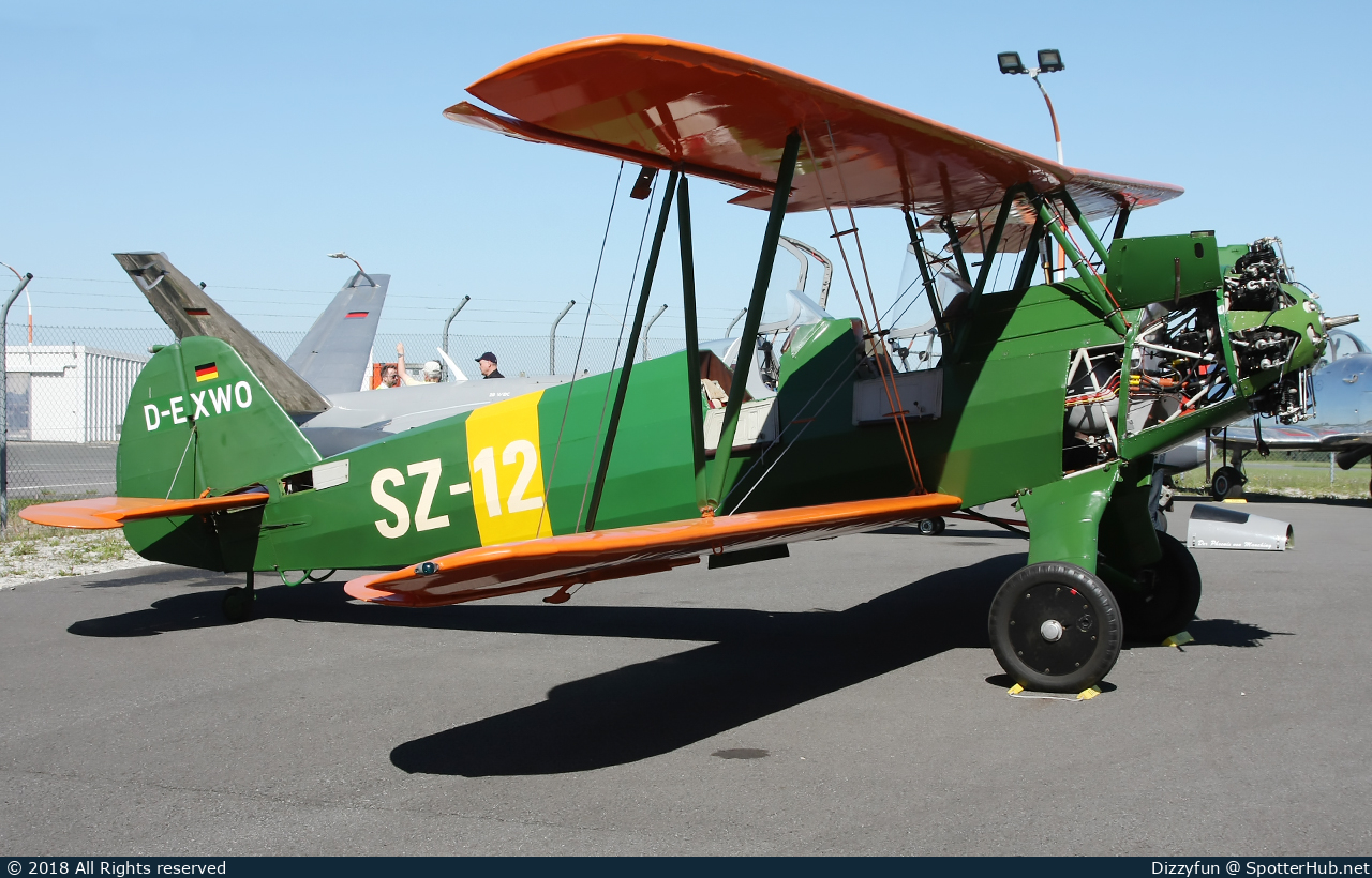 Photo of D-EXWO - Focke-Wulf Fw 44J Stieglitz operated by Private