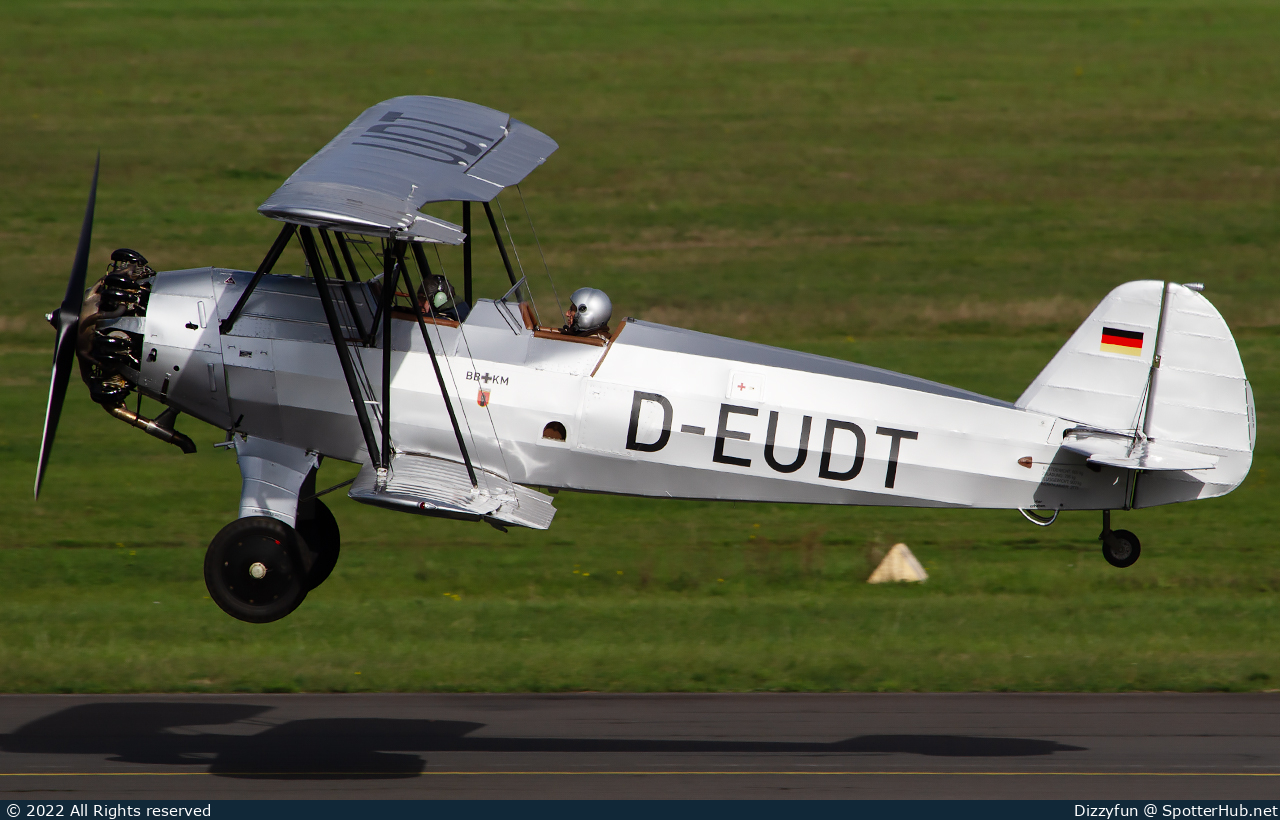 Photo of D-EUDT - Focke-Wulf Fw 44J Stieglitz operated by Private