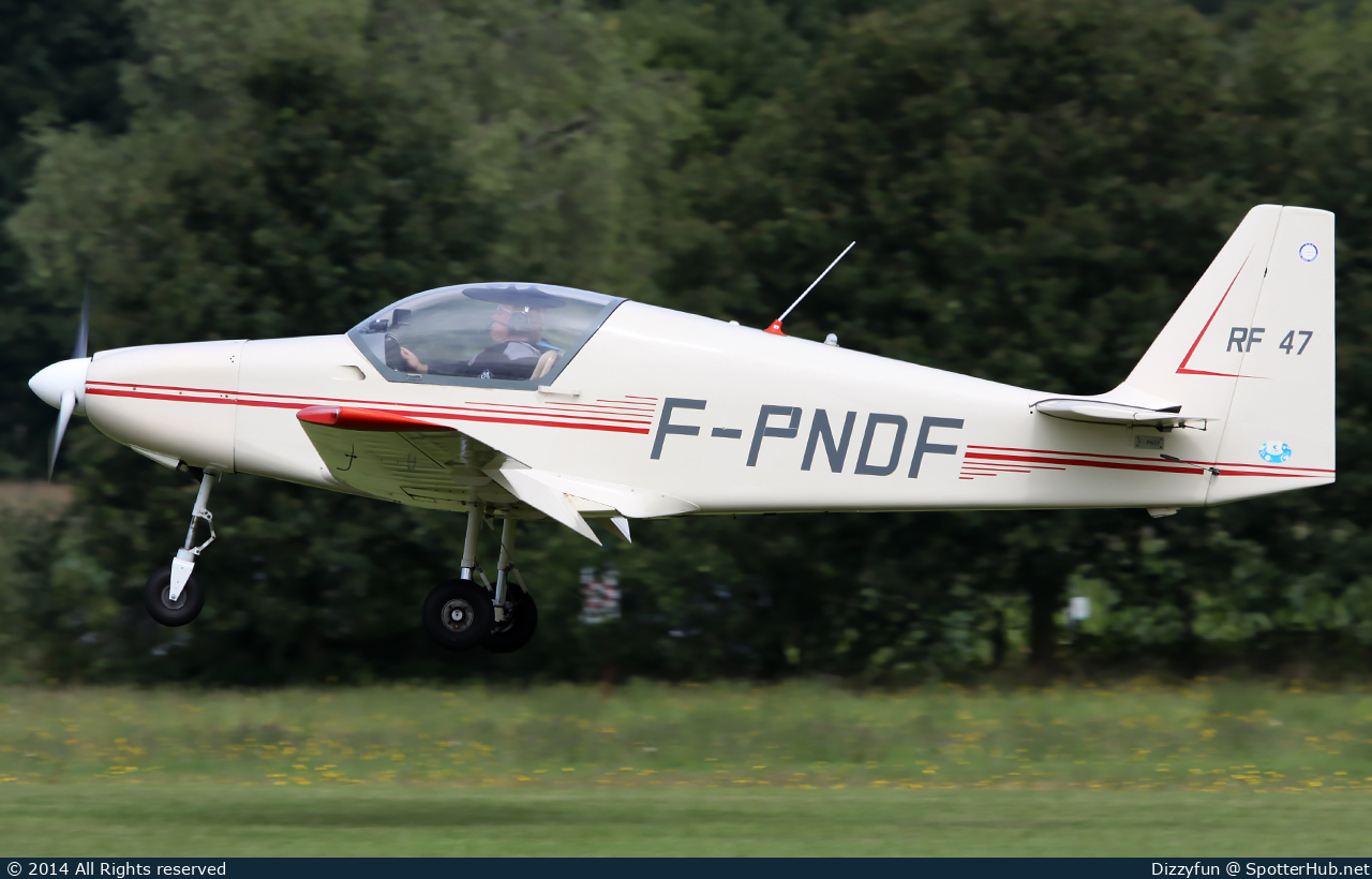 Photo of F-PNDF - Fournier RF-47 operated by Private