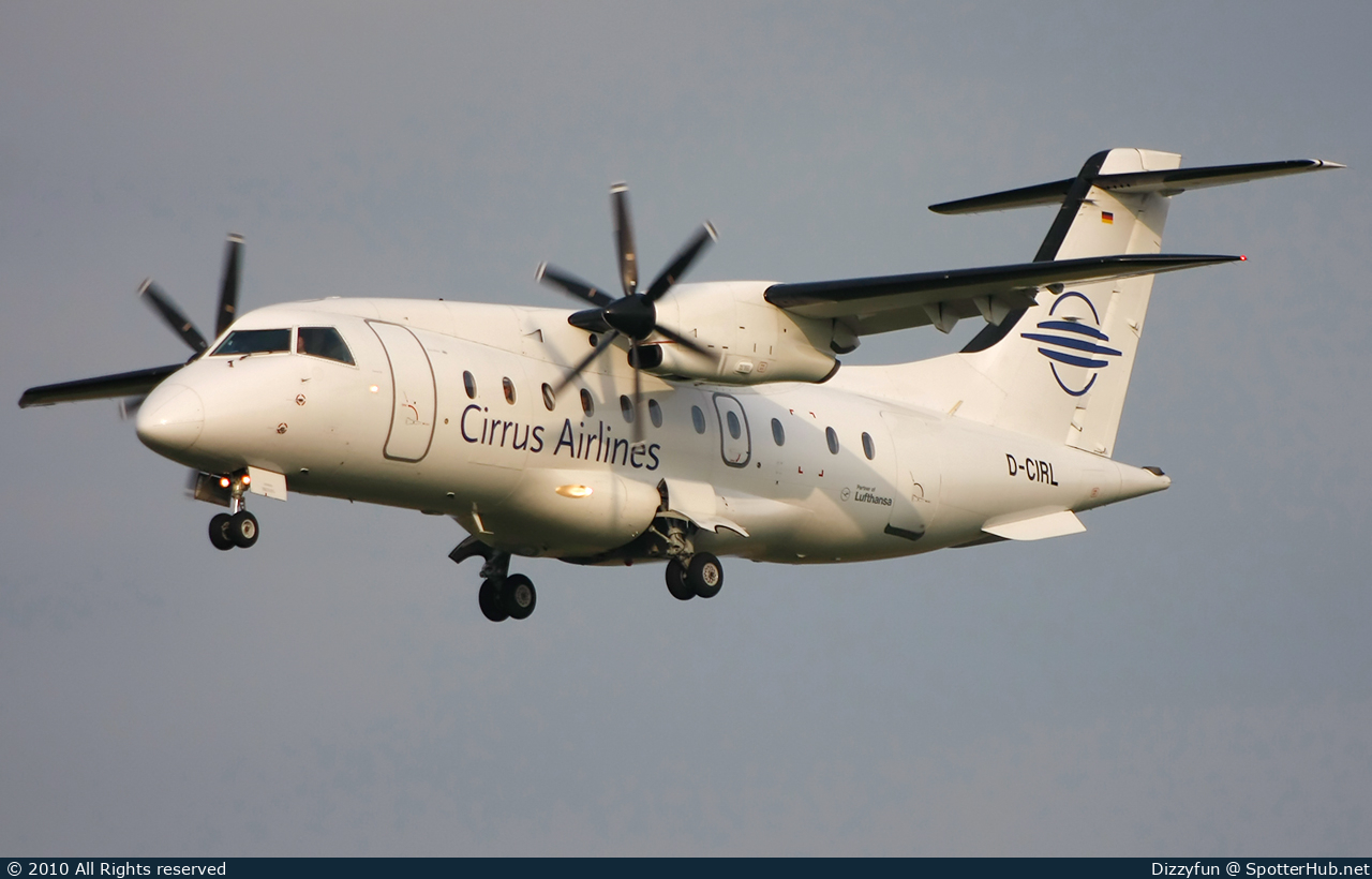Photo of D-CIRL - Dornier 328-110 operated by Cirrus Airlines