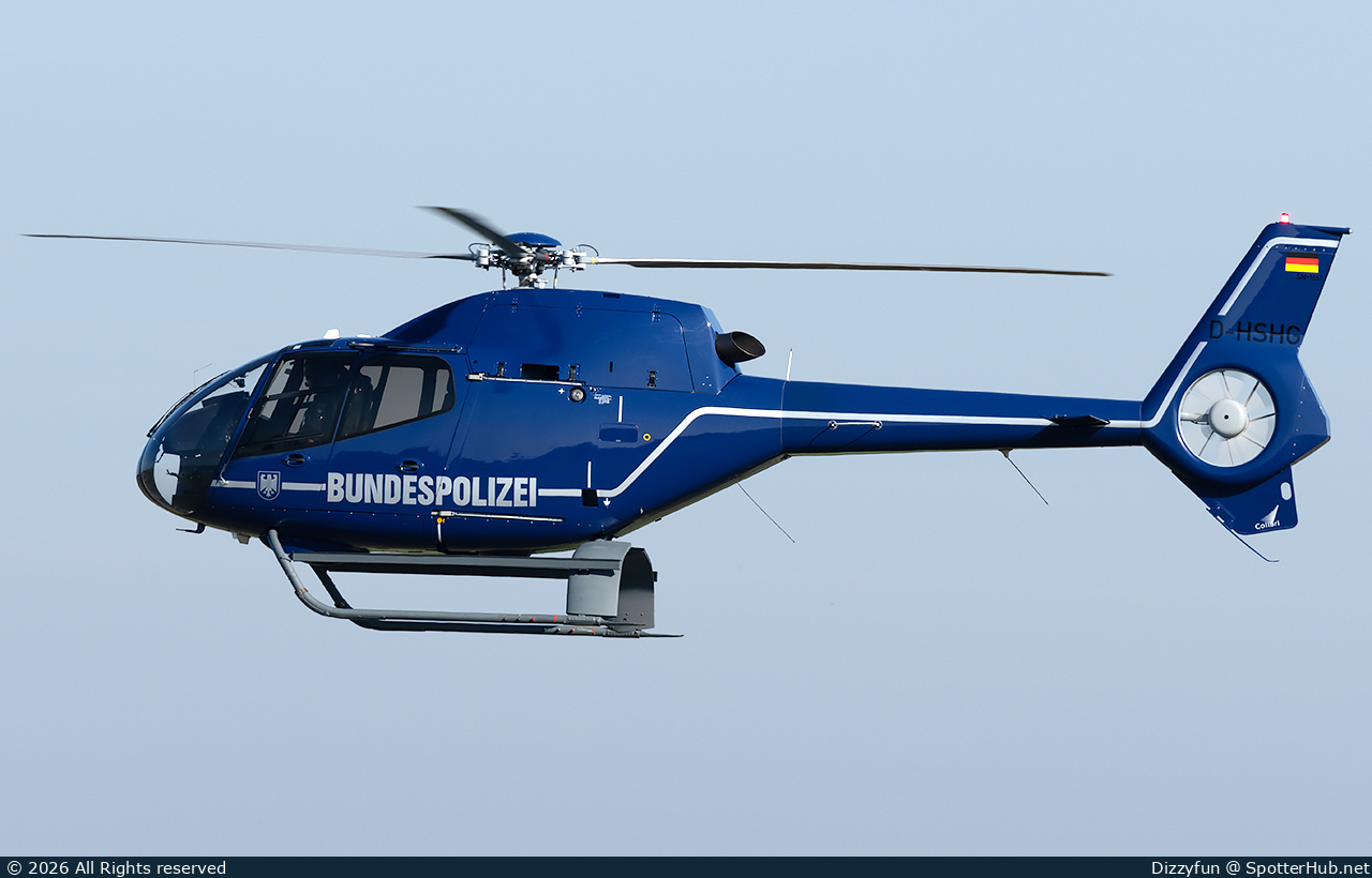 Photo of D-HSHG - Eurocopter EC120B Colibri operated by German Police - Bundespolizei