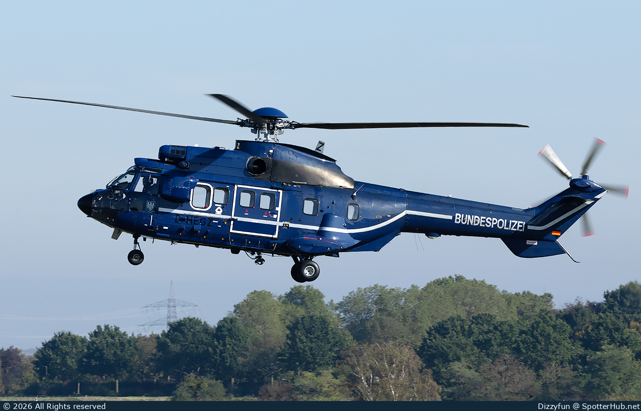 Photo of D-HEGZ - Aérospatiale AS332L1 Super Puma operated by German Police - Bundespolizei