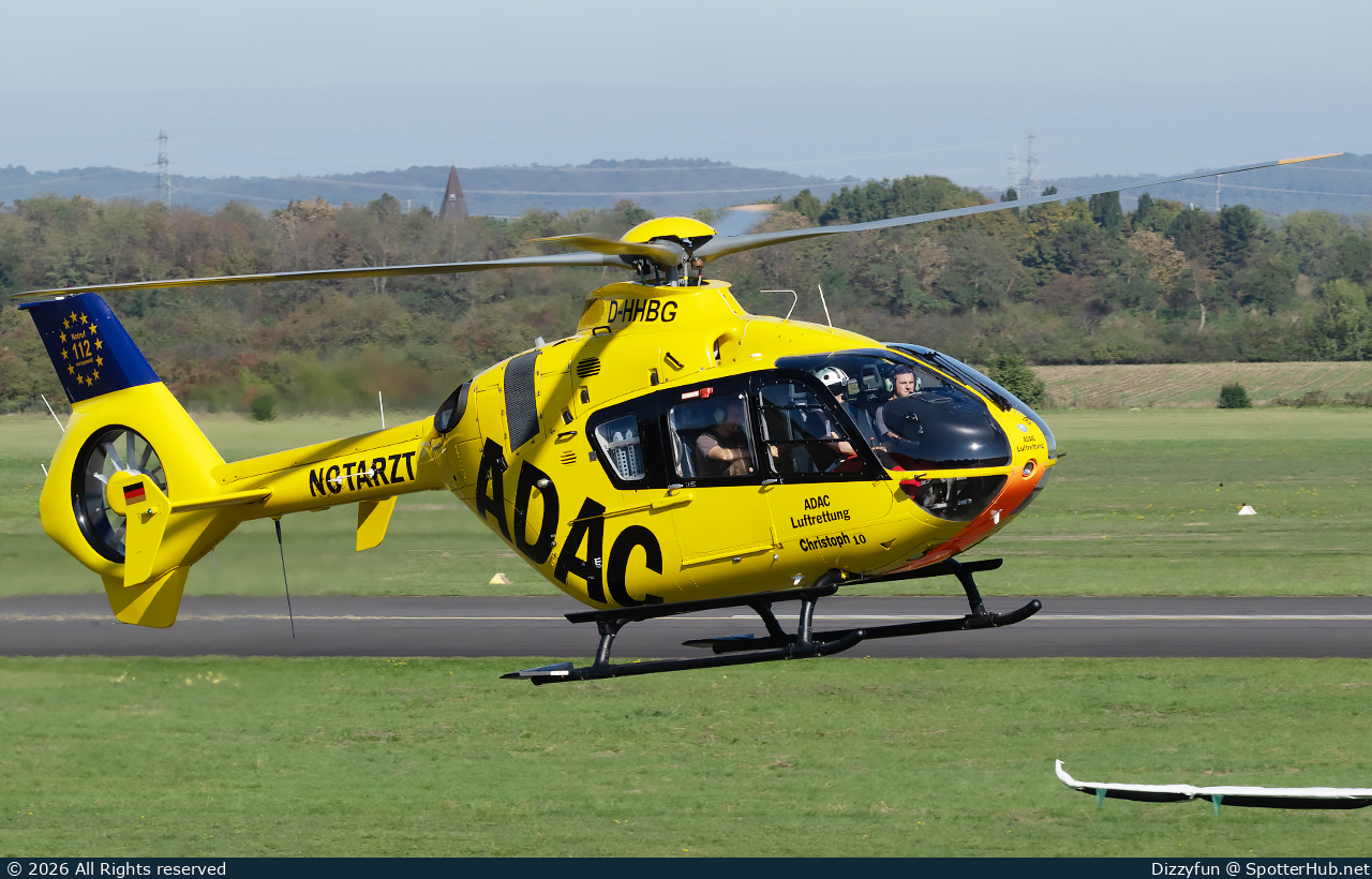 Photo of D-HHBG - Eurocopter EC135 P2+ operated by ADAC Luftrettung