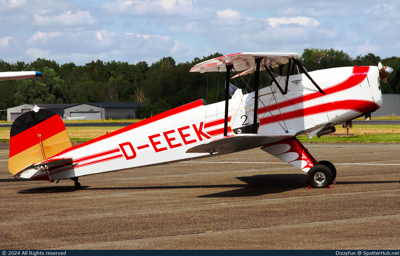 Photo of D-EEEK - CASA 1.131E Jungmann [Bücker Bü 131] operated by Private
