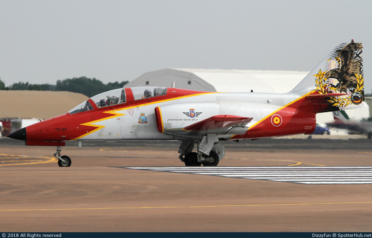 Photo of E.25-87 - CASA C-101EB Aviojet operated by Spanish Air Force