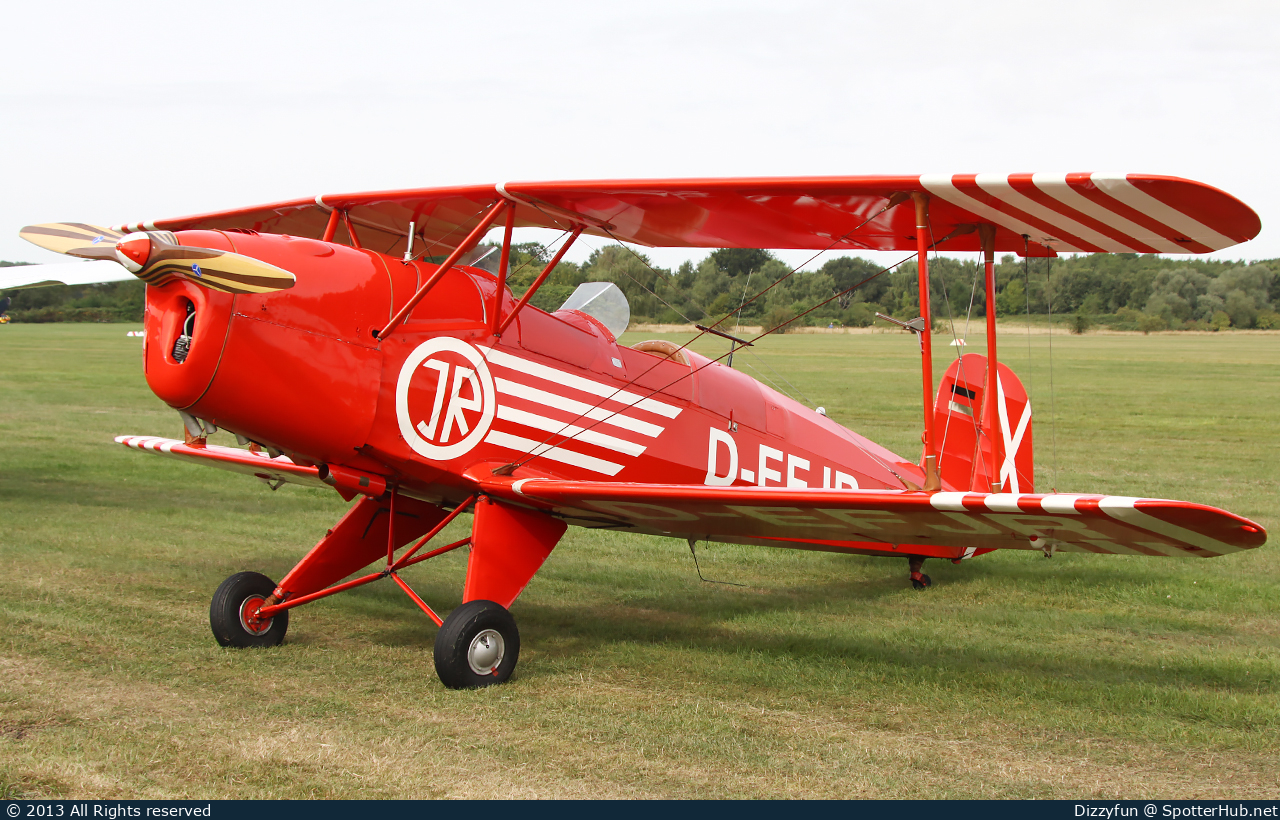 Photo of D-EFJR - CASA 1.131E Jungmann [Bücker Bü 131] operated by Private
