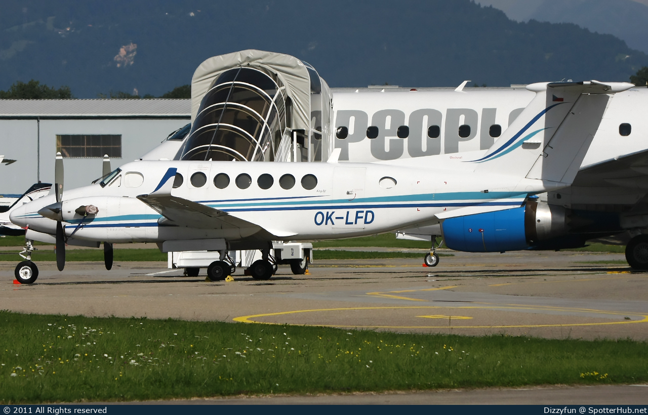Photo of OK-LFD - Beechcraft B300 Super King Air 350 operated by Let's Fly - Letecké školy