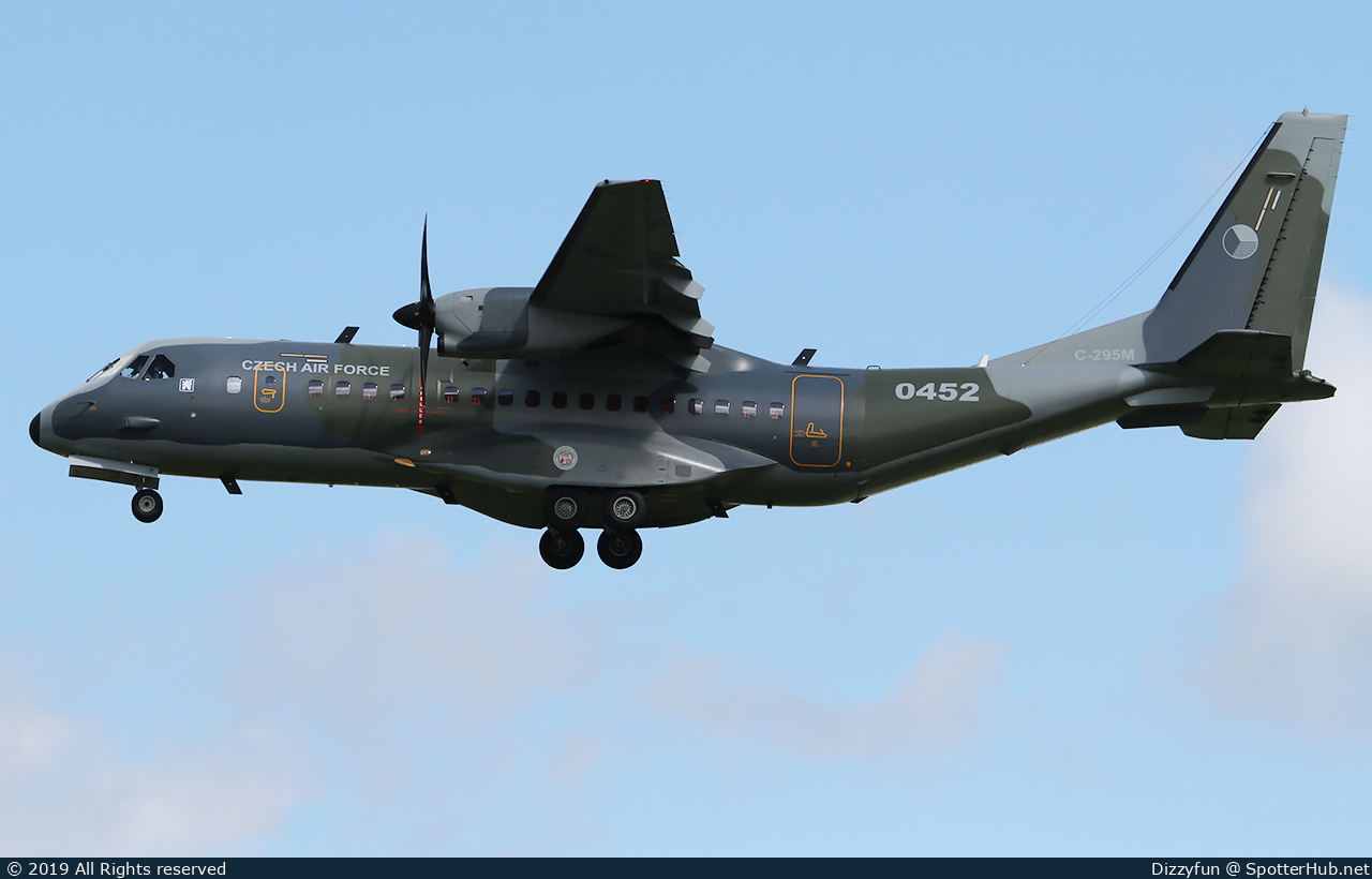 Photo of 0452 - CASA C-295M operated by Czech Air Force