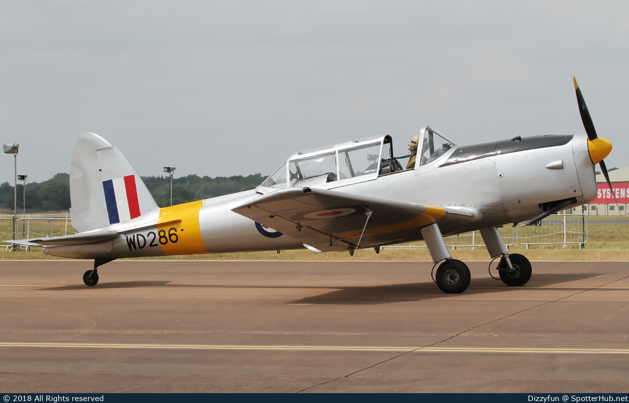Photo of G-BBND - De Havilland Canada DHC-1 Chipmunk T.10 operated by Private