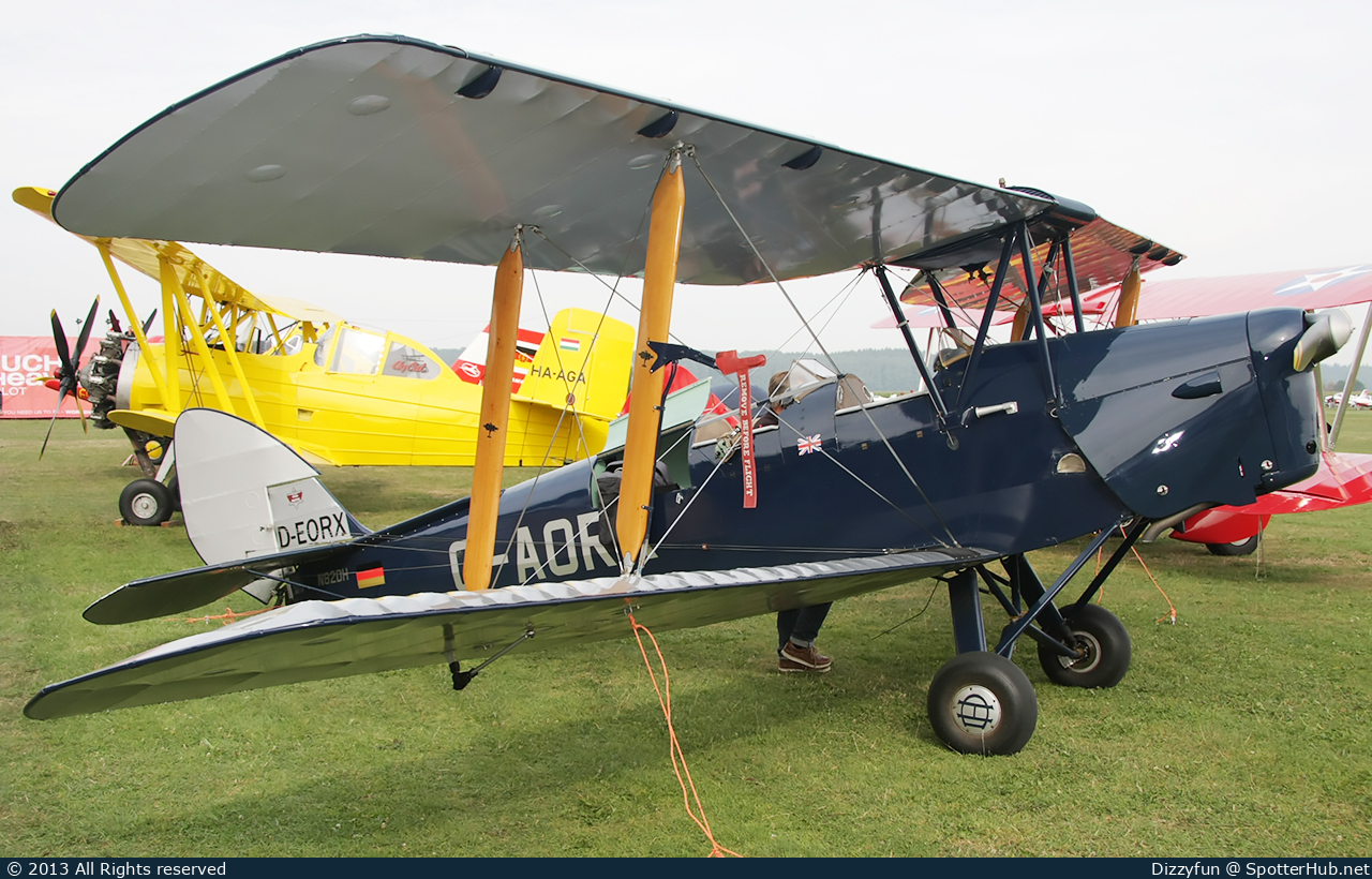 Photo of D-EORX - De Havilland DH-82A Tiger Moth II operated by Private