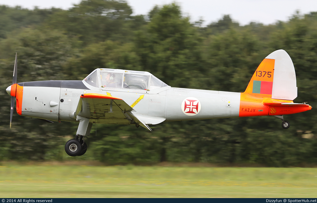 Photo of F-AZJV - De Havilland Canada DHC-1 Chipmunk T.20 operated by Private