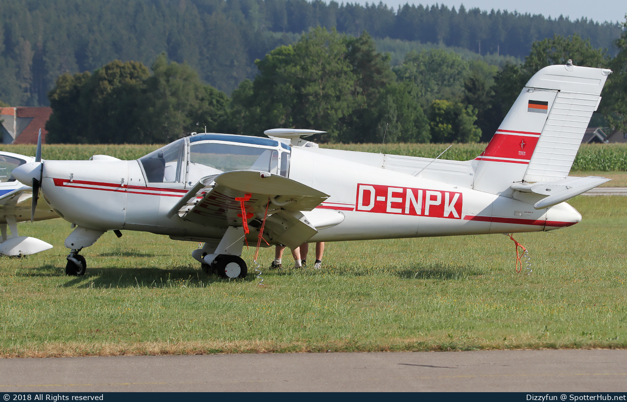 Photo of D-ENPK - SOCATA MS.883 Rallye 150 operated by Bundeswehr-Sportflieger-Gemeinschaft Hangelar
