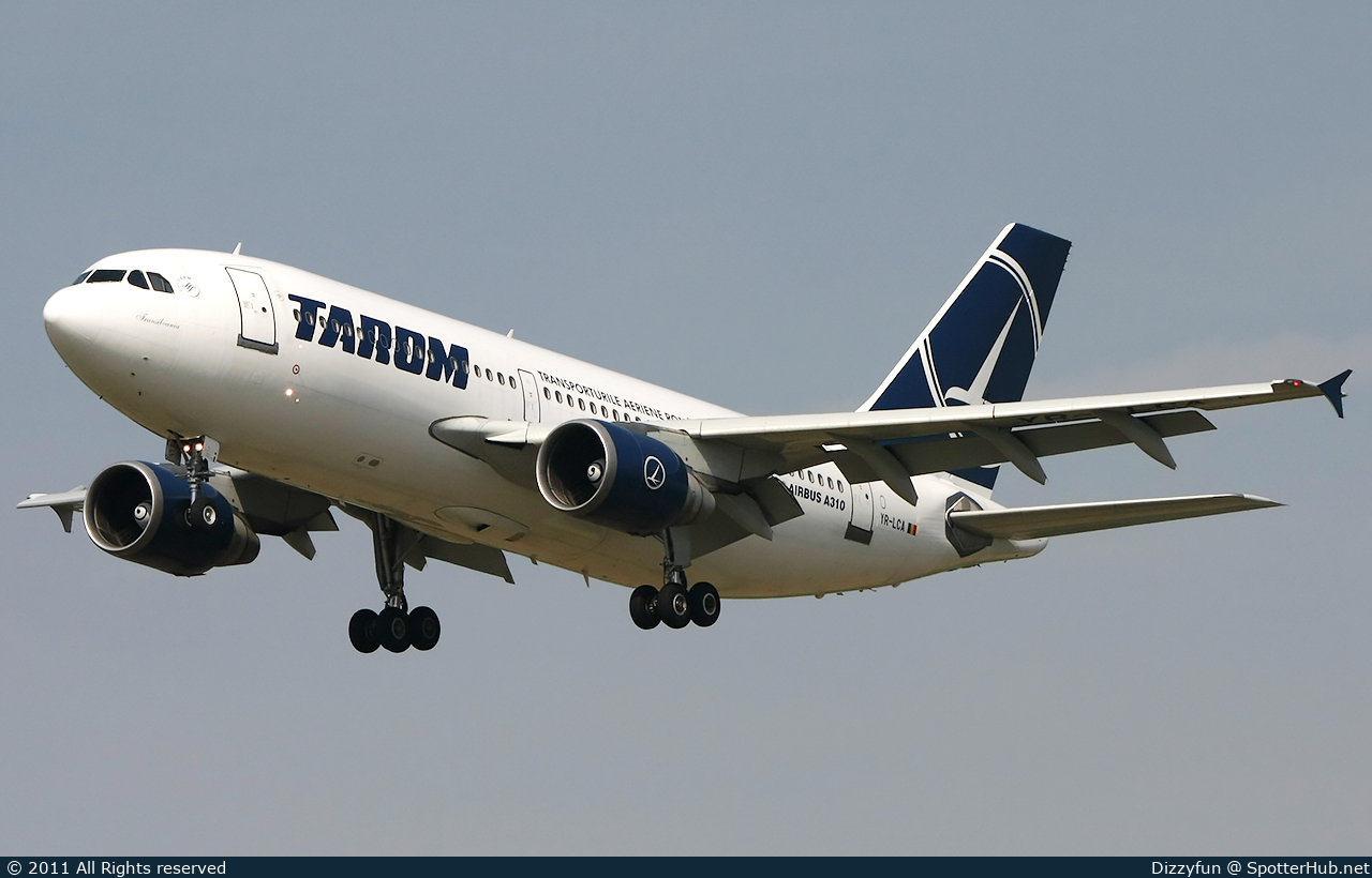 Photo of YR-LCA - Airbus A310-325 operated by Tarom - Romanian Air Transport
