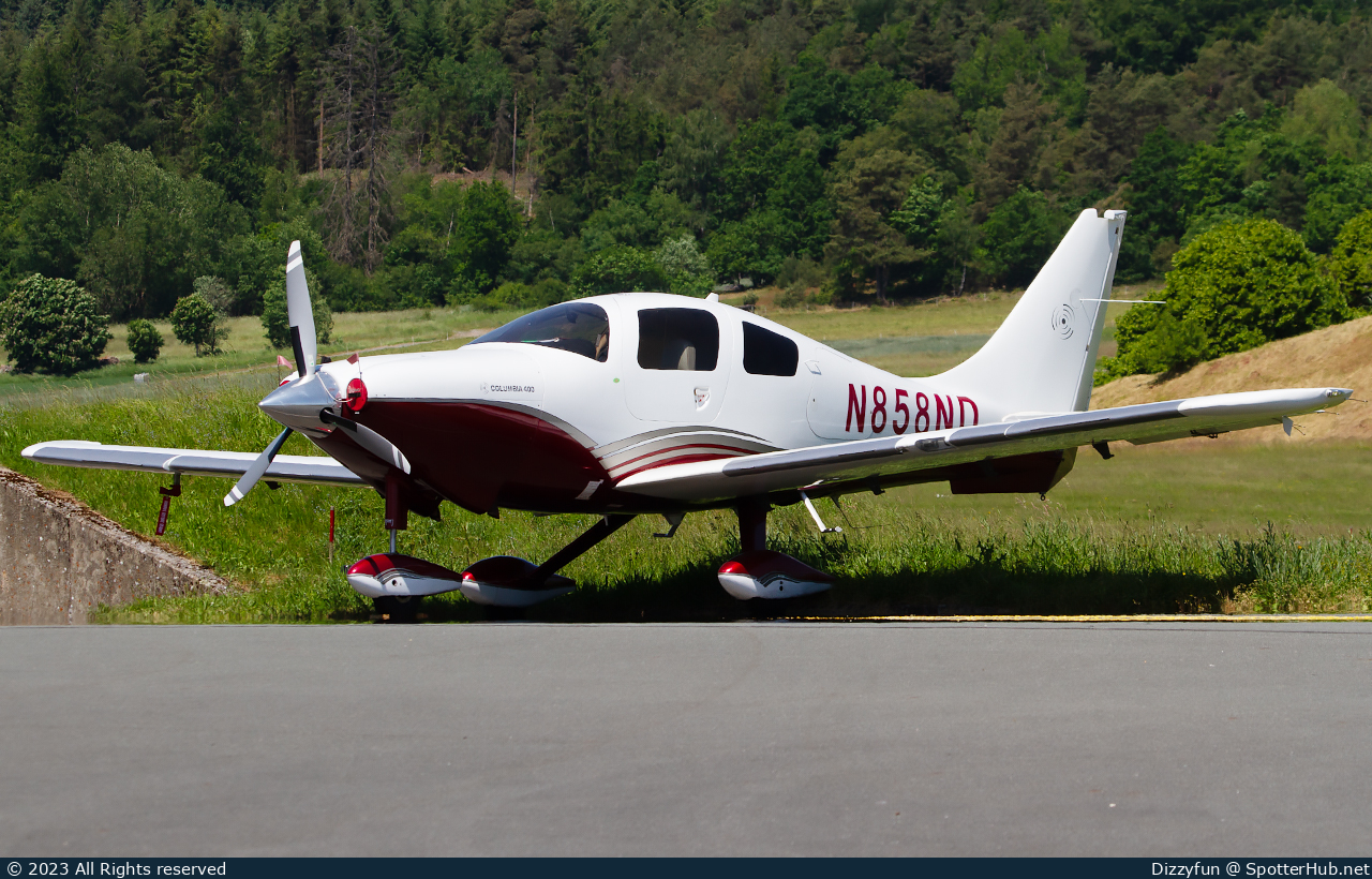Photo of N858ND - Lancair Columbia 400 operated by Private